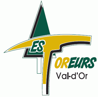 val-d'or foreurs 2011-pres primary logo iron on heat transfer